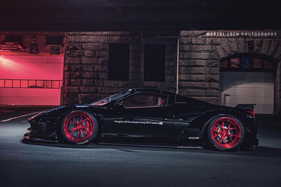  Ferrari 458 Spider by Liberty Walk 2014 года  (фото 6 из 19)